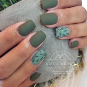 Nature Themed Nails