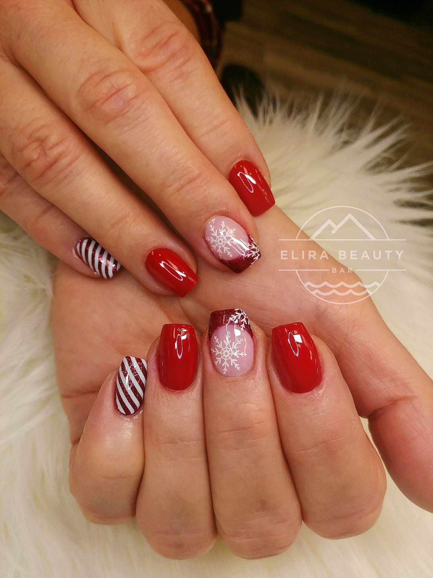 Nail Pictures - Artificial Nails & Pedicures - Elira Beauty Bar