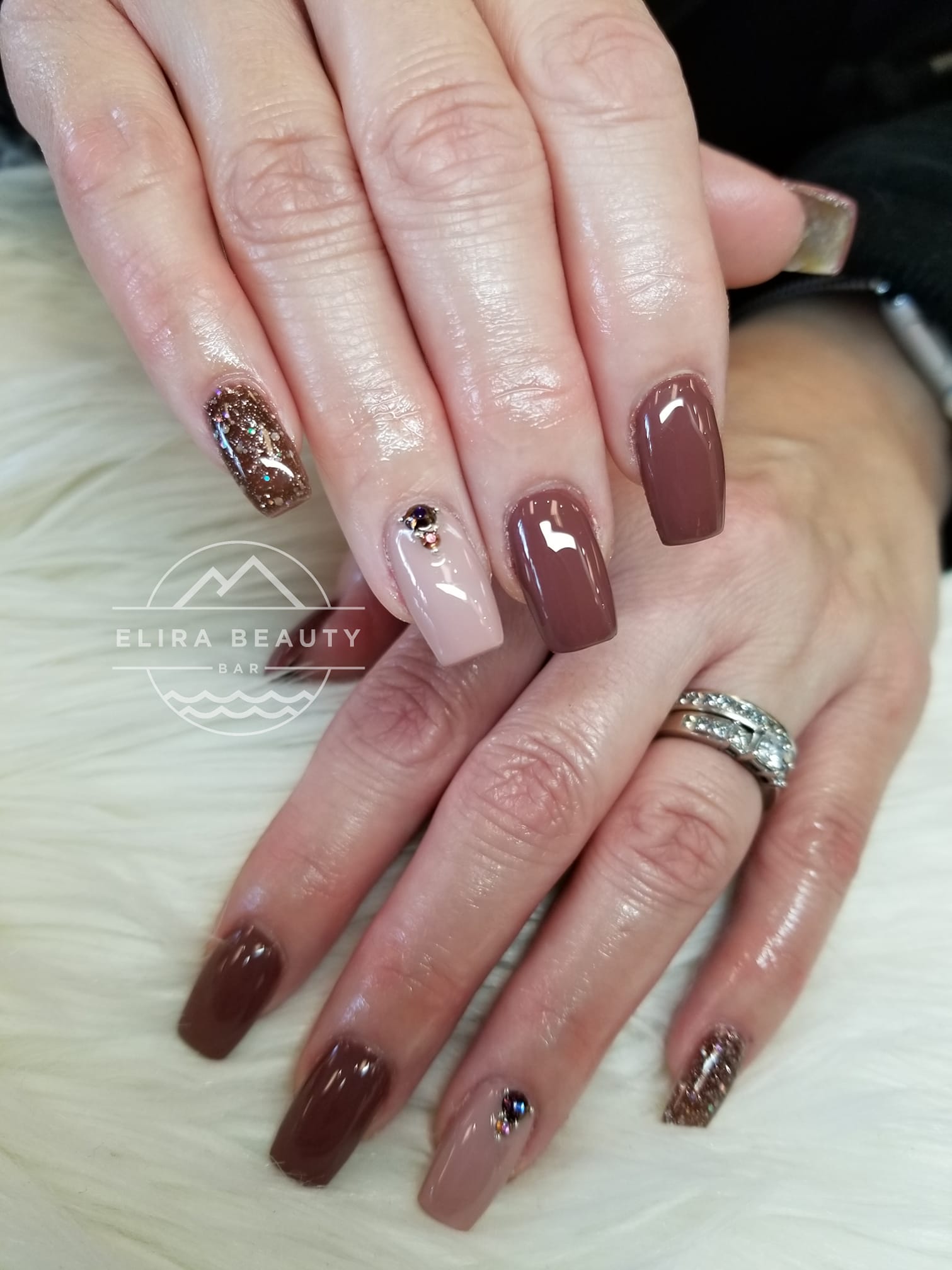 Nail Pictures - Artificial Nails & Pedicures - Elira Beauty Bar
